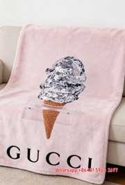 Silver Sequin Ice Cream Gucci Throw Blankets IMG_2959